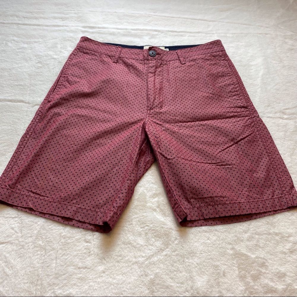 Steel & Jelly London Wine And Blue Stars Shorts Size 30